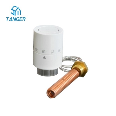 Cabeza de la válvula del radiador de Trv rota del sensor espiral M30x1.5 de la inmersión