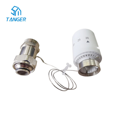 Cabeza termostática del radiador del reemplazo de Trv con grado del sensor remoto 20 a 60