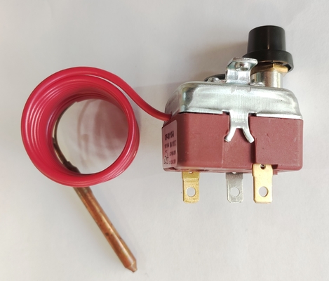 Sensor capilar 1500m m 16a 250v de los termóstatos del reset manual