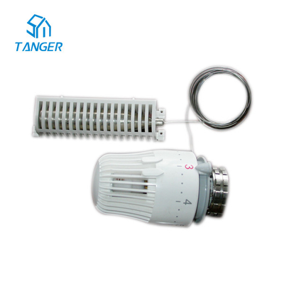 Cabeza termostática de la cabeza de Trv del radiador M30 con el acero inoxidable remoto capilar