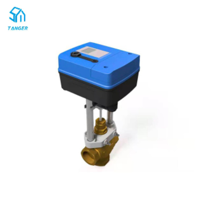 Movimiento linear empujado alto eléctrico del actuador 24v IP54 de la válvula de ZED24K